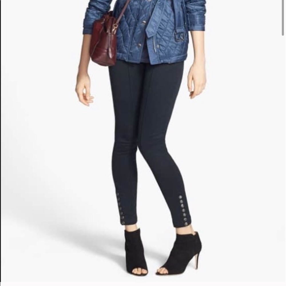Burberry Kemberton Snap Ankle Skinny Jeans